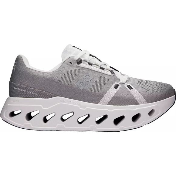 ON Cloud Men's Cloudeclipse White Alloy Gray Running Cloud Cushioned Sneakers 10 - Picture 1 of 8